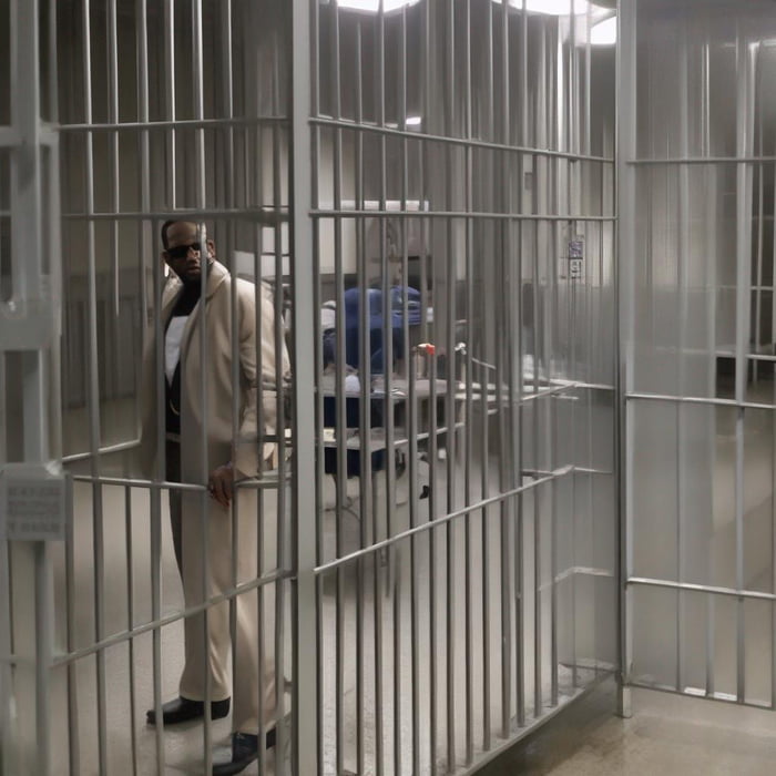 R.Kelly photo leaked in prison. - 9GAG