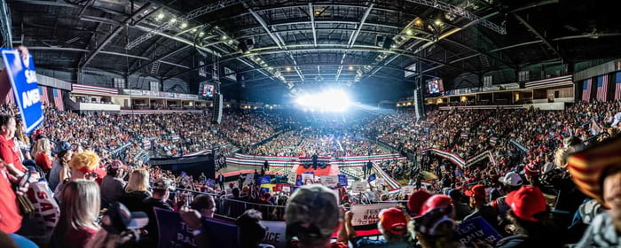 Trump s Rally In Ohio Yesterday 9GAG