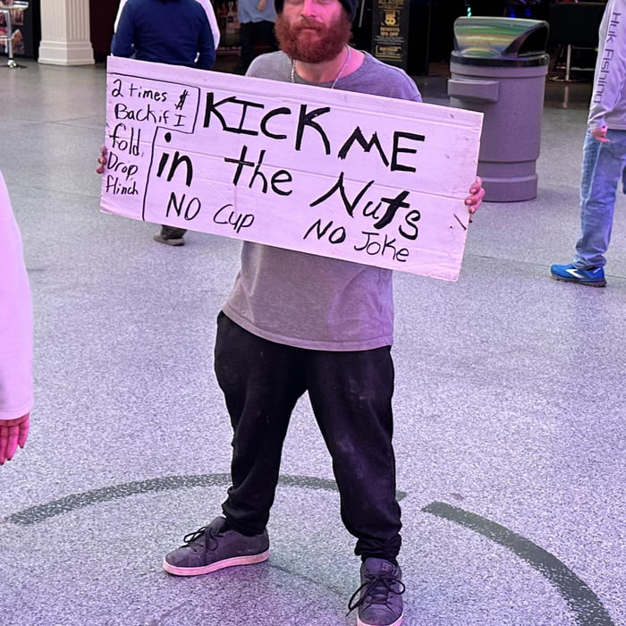 Ballsy way to make a living 9GAG