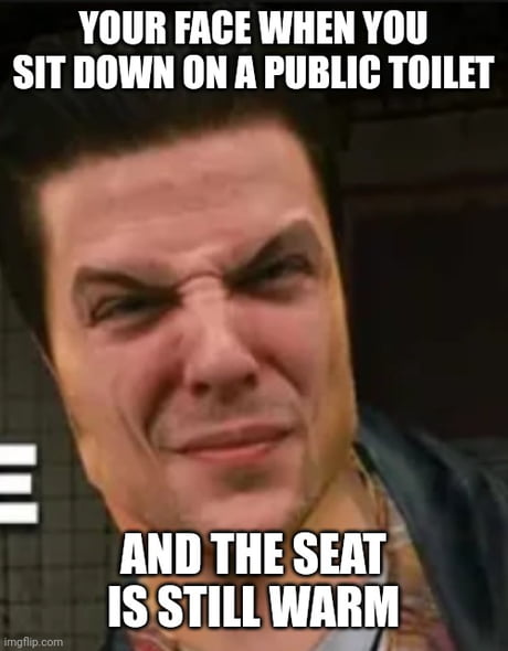 I sit on the toilet - Imgflip