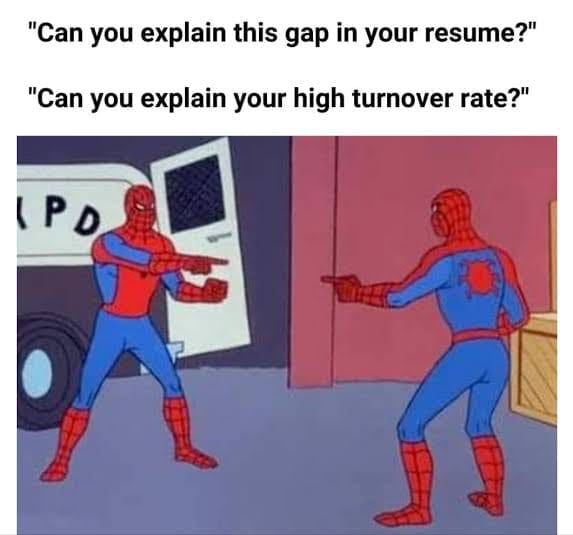 Explain the gap - 9GAG