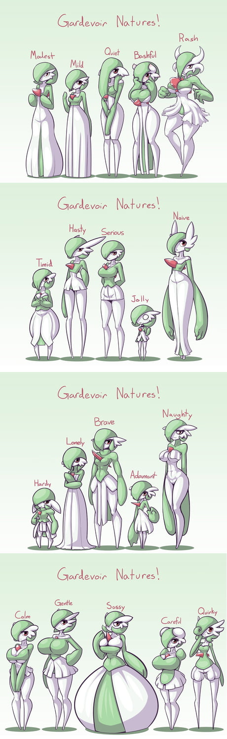 Is quiet or modest a good nature for Ralts/Kirlia/Gardevoir in