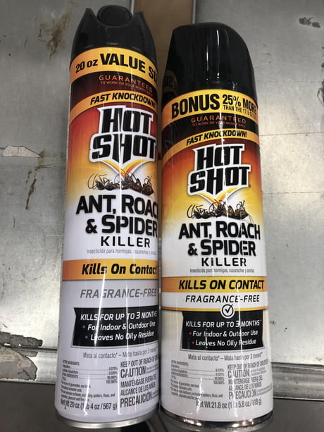 Hot Shot Ant, Roach and Spider Killer-Fragrance Free 20-oz