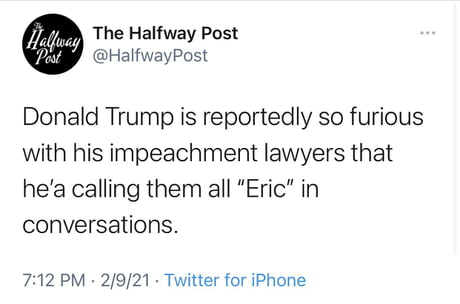 Eric is the runt of the Trump litter