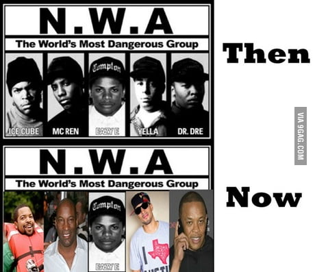 N.W.A: Then and now