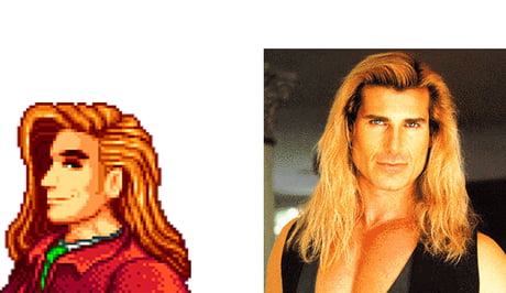 Why Does Elliot From Stardew Valley Look So Much Like Fabio 9gag