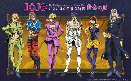 To celebrate JoJo part 5. Here JoJo pose compilation from other anime. -  9GAG