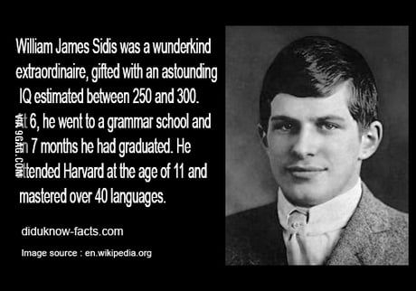 William James Sidis - 9GAG