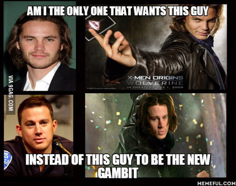 taylor kitsch gambit gif