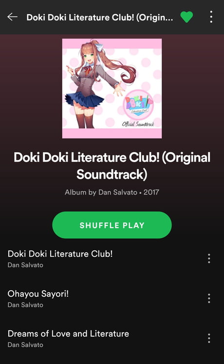 doki doki literature club soundtrack doki doki literature club soundtrack