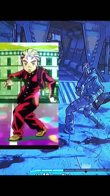 Customize jojo but mostly memes and koichi pose