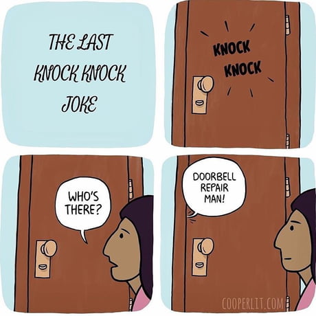 Last knock knock joke