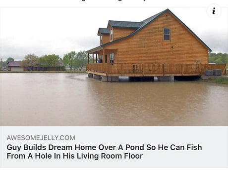 This is the ultimate fishing hole