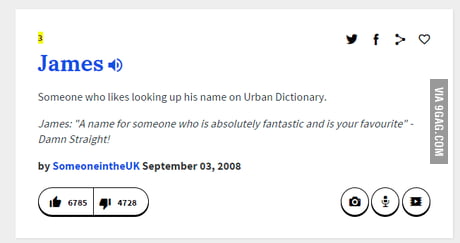 So I Was Looking For The Meaning Of My Name And Decided To See What Urban Dictionary Said I Got Trolled 9gag