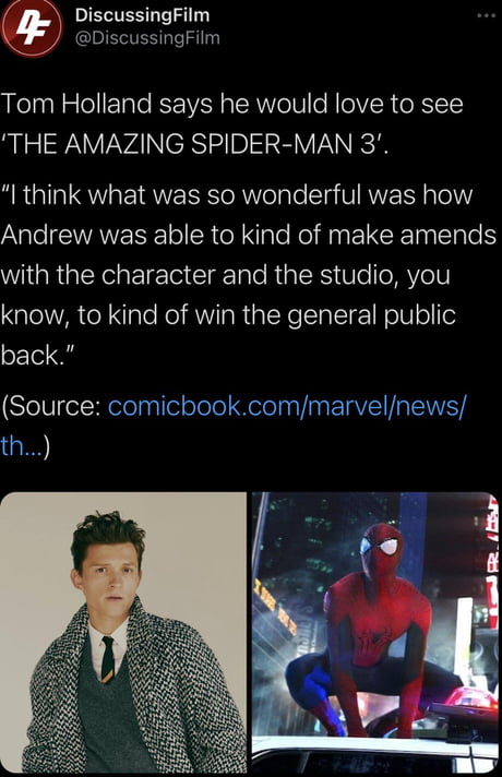 Spider-Man supporting Spider-Man - 9GAG