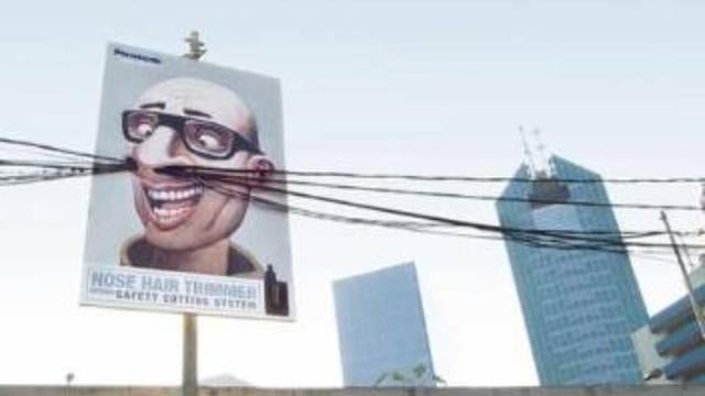 Itu kumis apa bulu idung, panjang bet dah - 9GAG