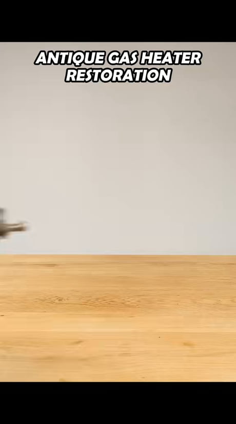 Restoring a 102 yo gas heater......and it still works