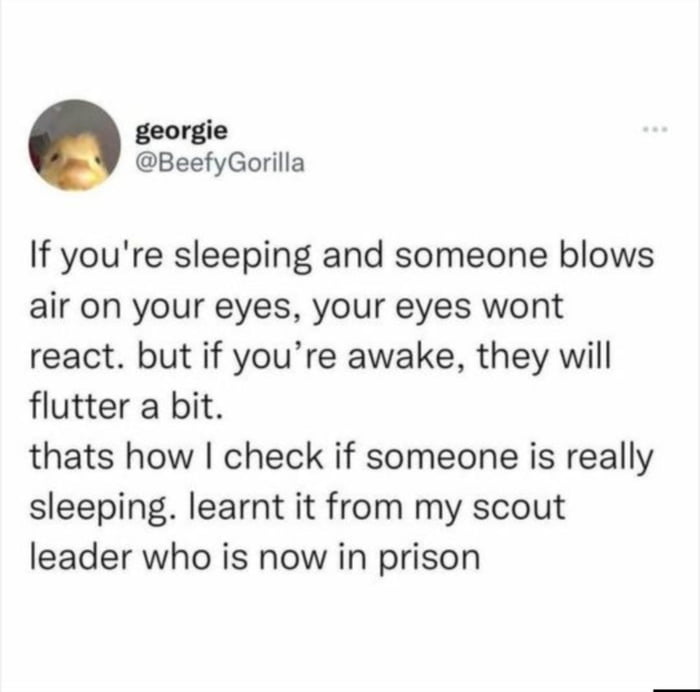 Scout leader taught me all the best tricks