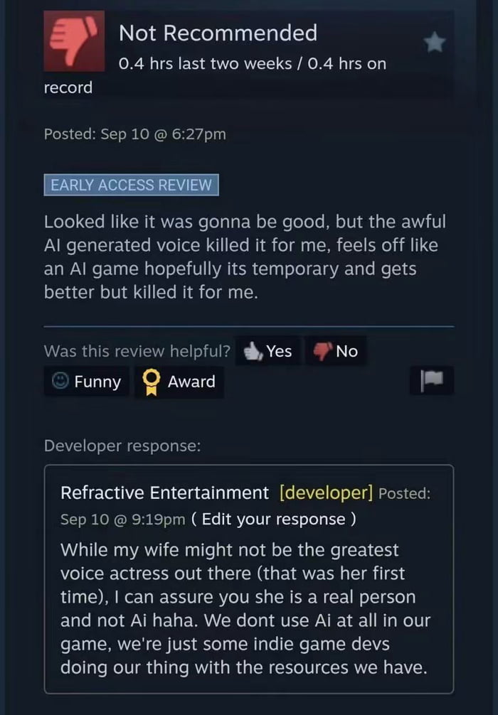 It's an H-game.