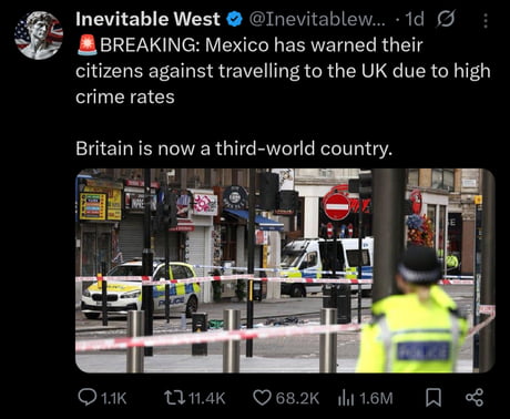 UK’s New Tourist Tagline: ‘Riskier Than a Mexican Telenovela!’