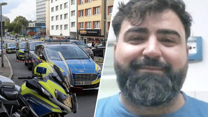 Police in Essen issue photo in search for escaped prisoner.