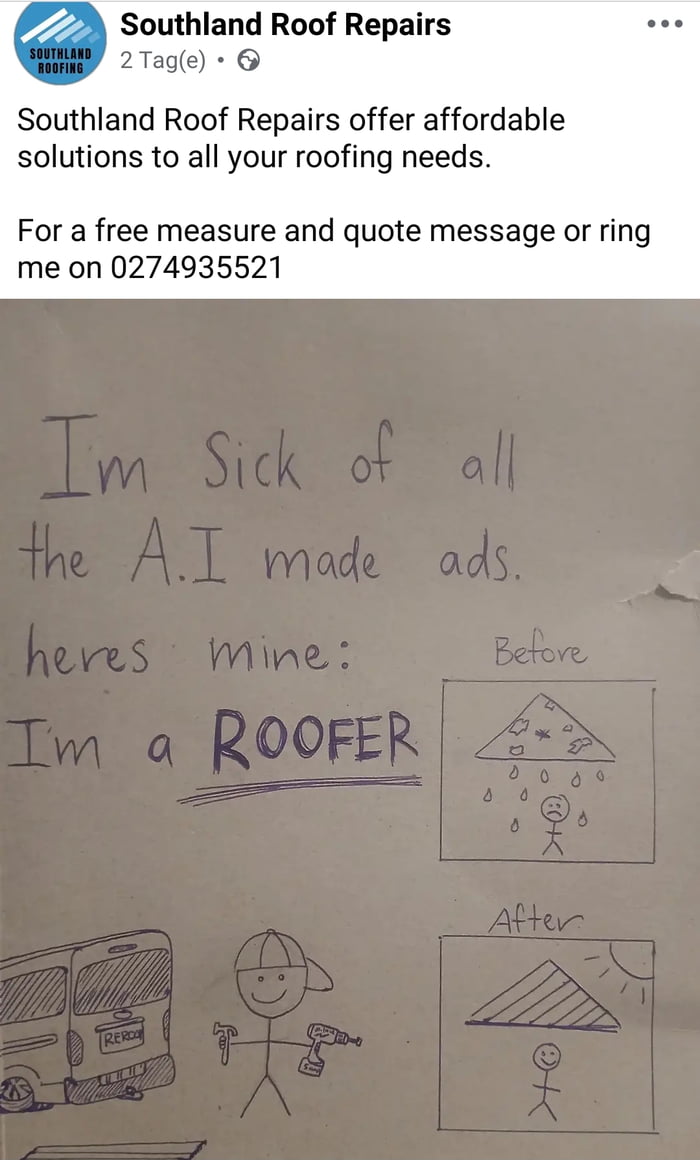 Yes - it's an ad - but a good one