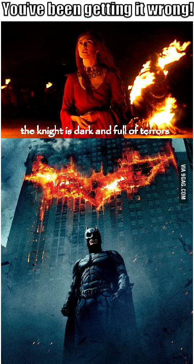 Sorry guys. Batman was always next on the Iron Throne - 9GAG