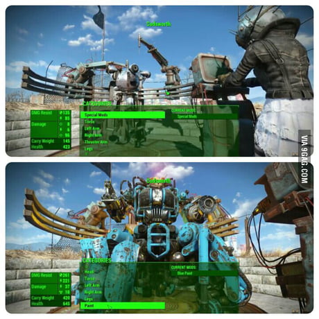 Codsworth Before And After Fallout 4 Dlc Automatron 9gag
