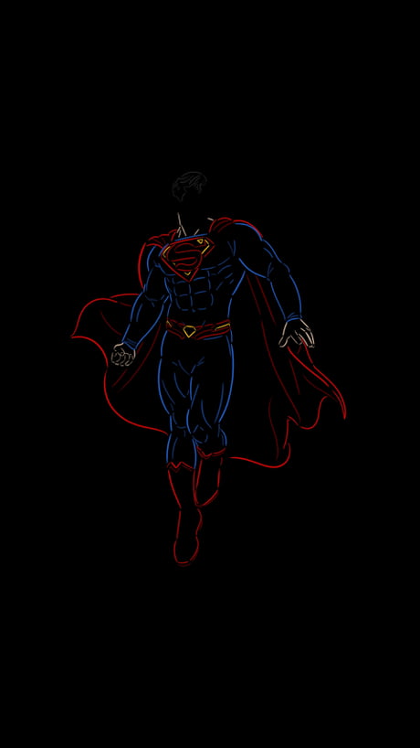 Superman Wallpaper 4K, AMOLED, Man of Steel