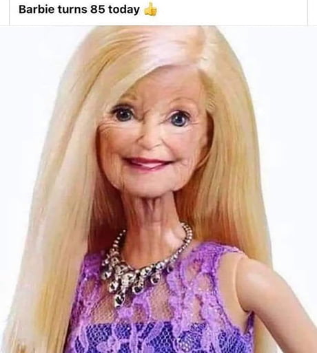 Barbie Granny - 9GAG