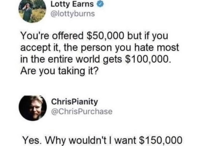 Why wouldn't (?)