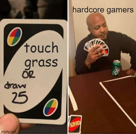 Touch grass - 9GAG