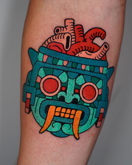 Aztec Tattoo Artist Uses Ink to Honor Ancestors  YouTube
