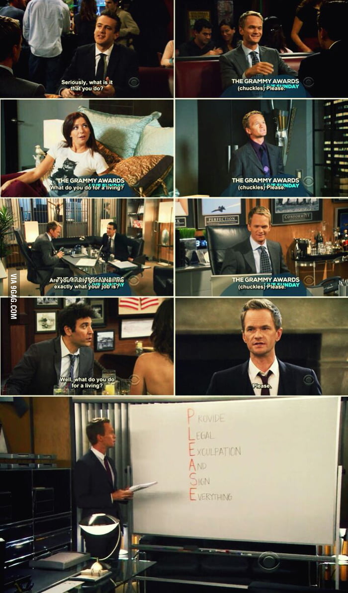What Does Barney Stinson Do For A Living