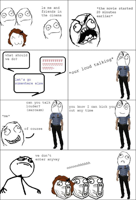 My first attempt at rage comics - 9GAG