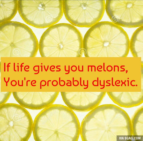 The struggle is real... lemons vs melons?