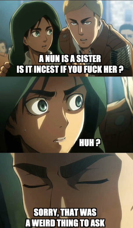 Best Funny eren yeager Memes - 9GAG