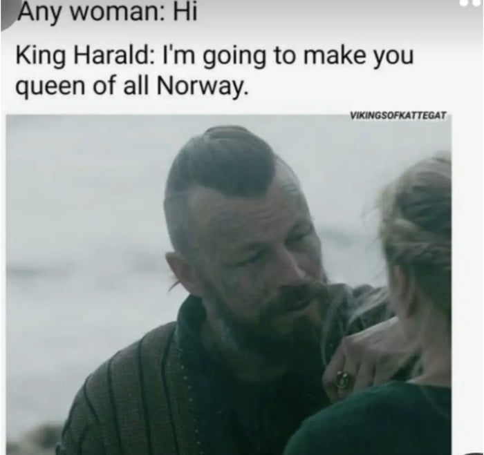 King Harald everytime - 9GAG