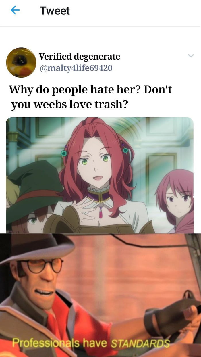 I actually liked her as a character