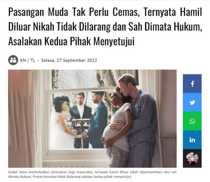 Pregnant married outside 9GAG