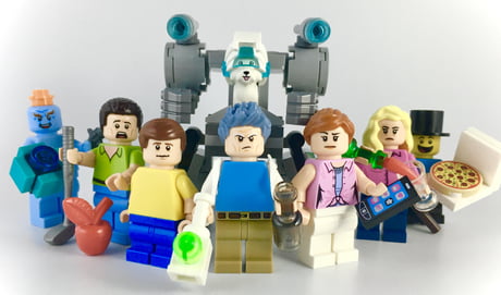 rick and morty mini figures