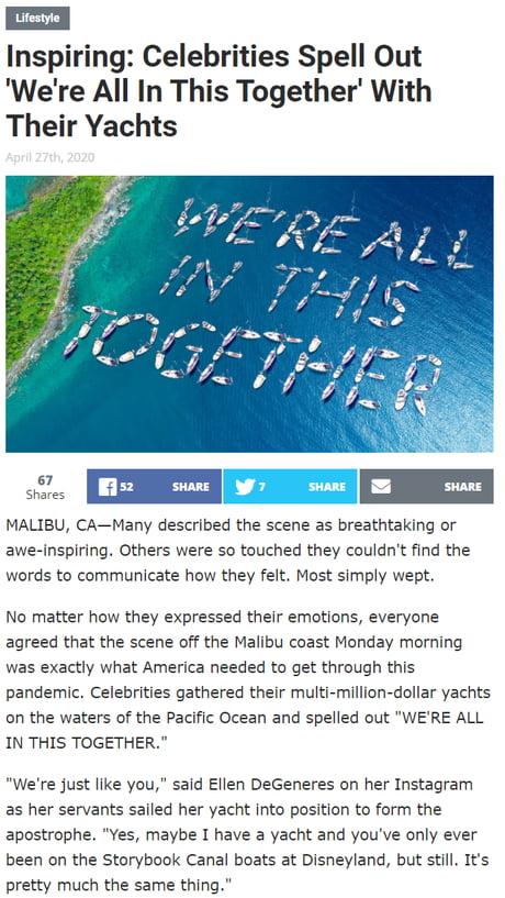 Satire We Re All In This Together Guys 9gag