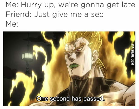 Kono dio da! - 9GAG