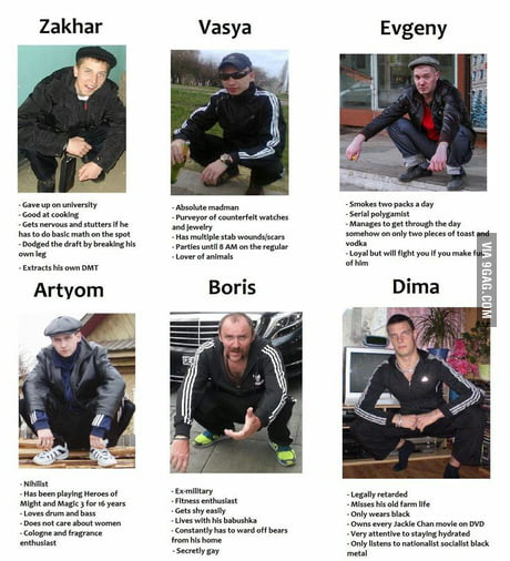 Slav squat squad - 9GAG