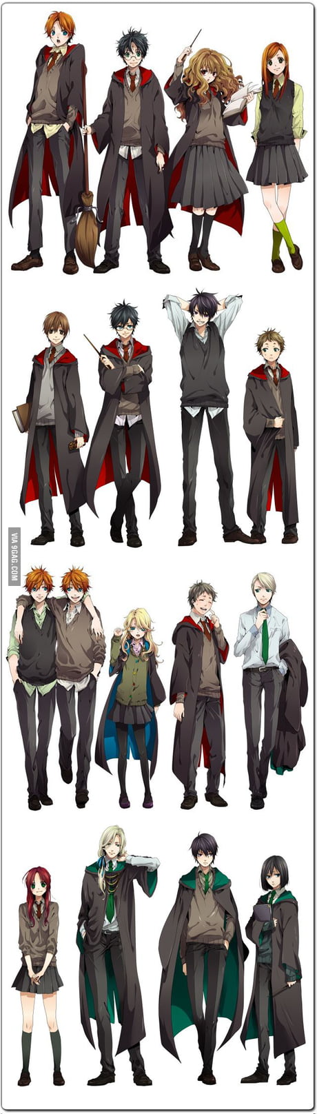 How some harry potter characters looks if they were anime characters in my  imagination (new gen) | Fandom