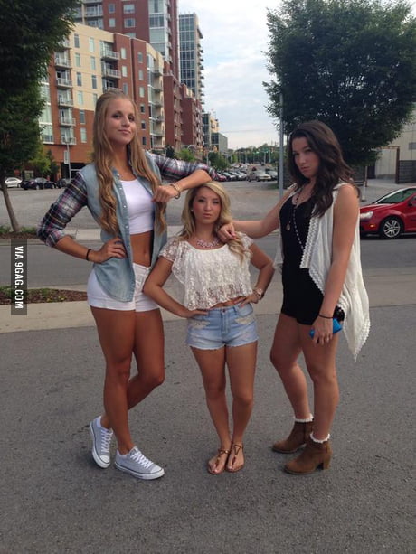 Another look at the height difference between female collegiate athletes -  9GAG