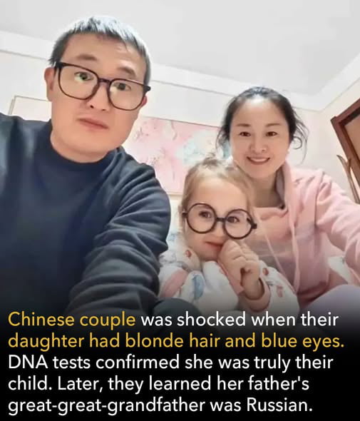 The wife is lucky to be born in a time when DNA test exists!