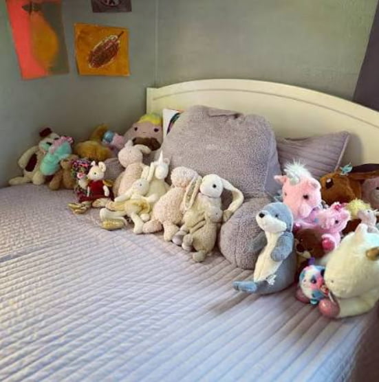 Would you date a woman who has a bed like this