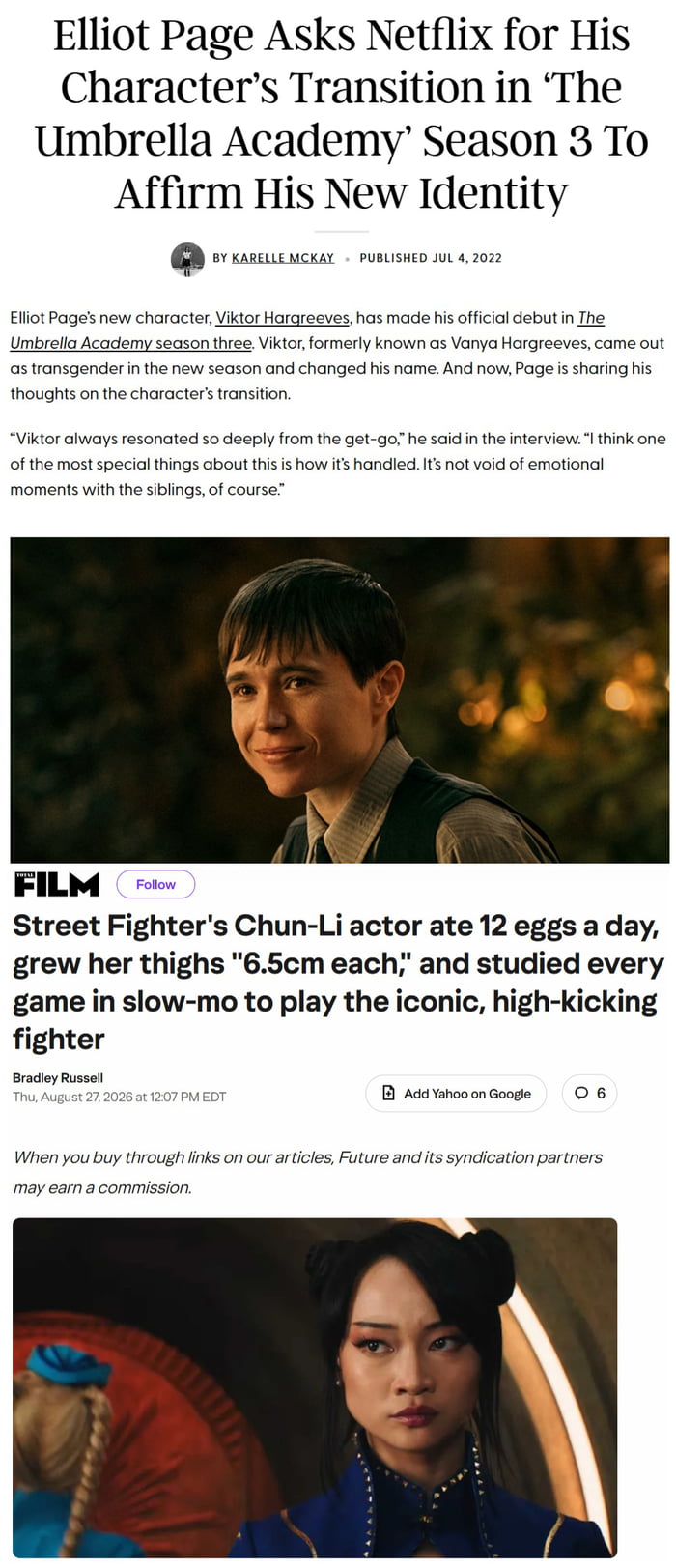 There are two types of actors