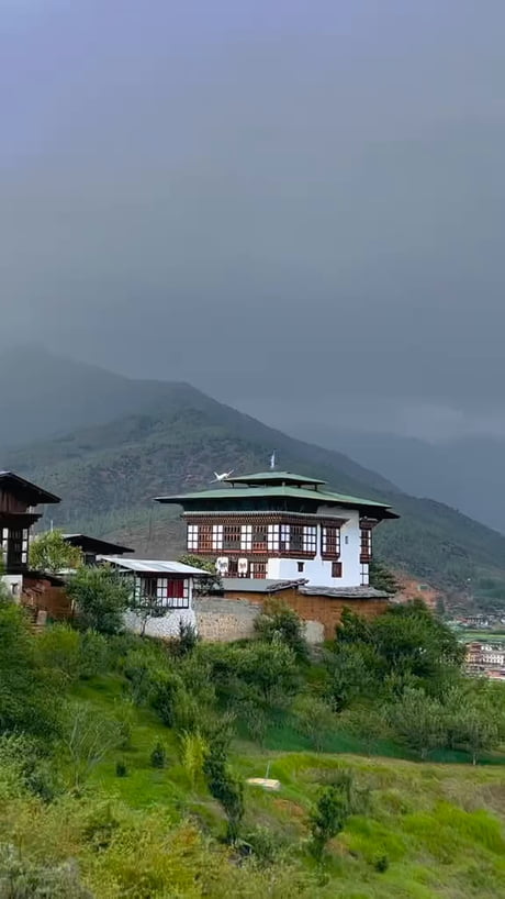 A319 Paro Airport (Bhutan).